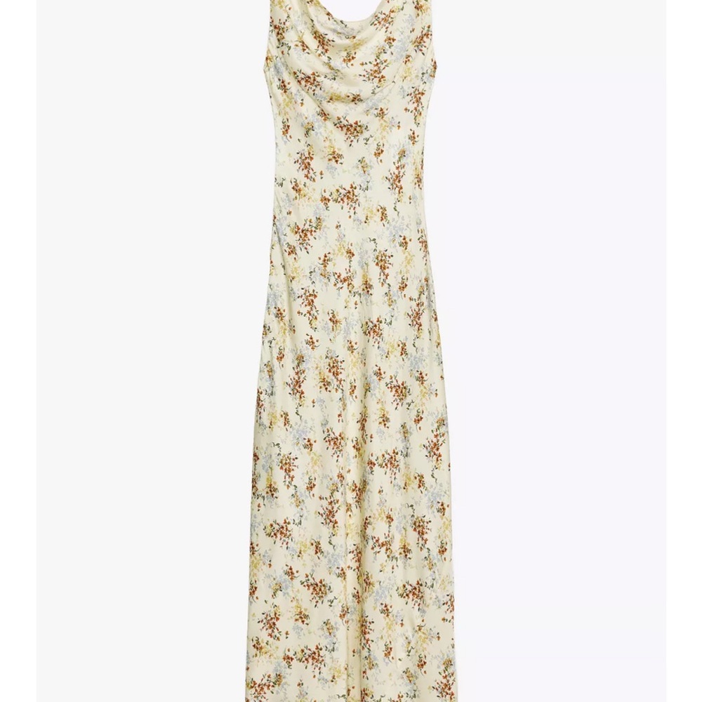 ZW COLLECTION PRINTED SATIN DRESS - Picture 4 of 5